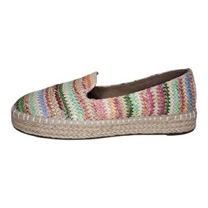 Joie Me Too Cara Espadrille Wedge Slip-On Size 9M Sunner Multi